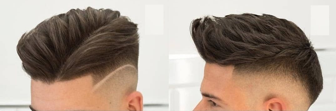 Glossy styled hair with rich tone